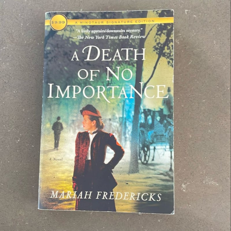 A Death of No Importance