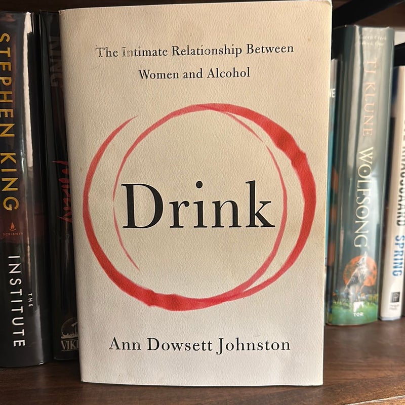 NonFiction  & Social Science 📚 | Drink by Ann Dowsett Johnston | Hardcover, First Edition