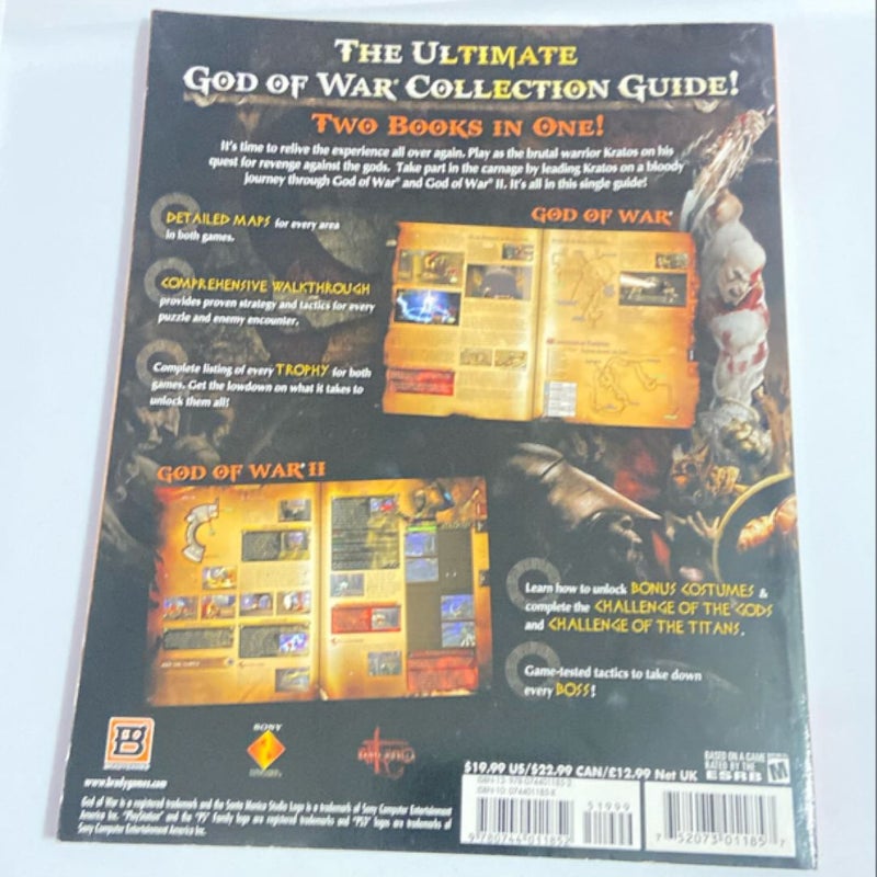 God of War Collection Official Strategy Guide With Game