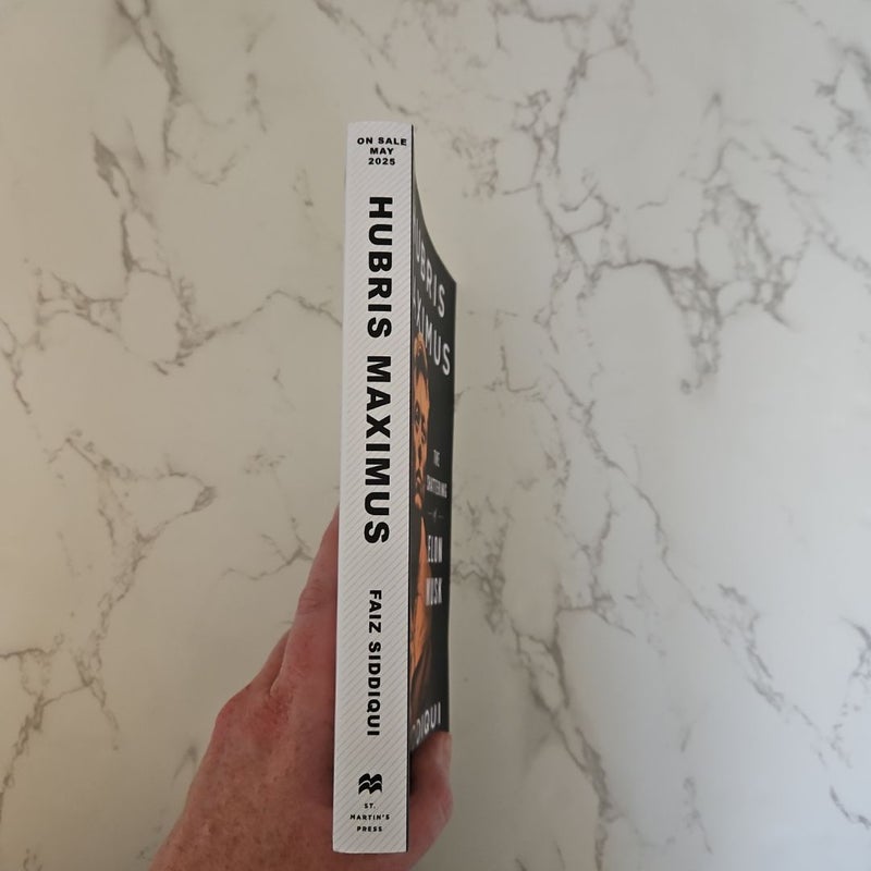 Hubris Maximus (Advanced Read Copy) 