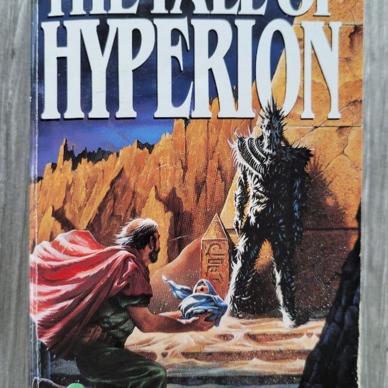 HYPERION AND THE FALL OF HYPERION CANTOS SERIES BOOKS LOT OF 2 BOOKS DAN SIMMONS