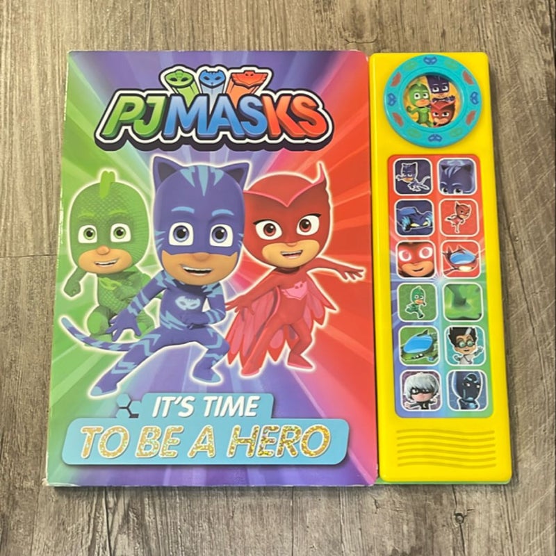 PJ Masks: It's Time to Be a Hero Sound Book