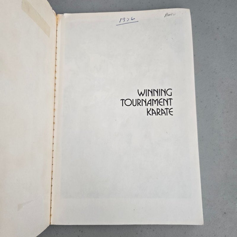 Winning Tournament Karate