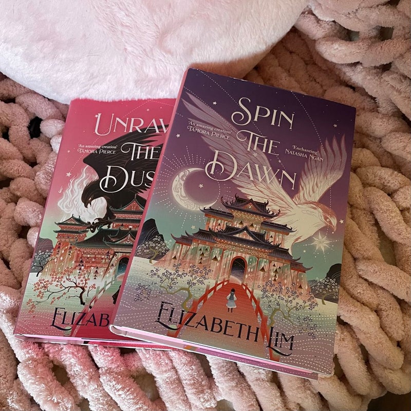 Unravel the Dusk & Spin the Dawn セット Legends of Lor'yan 4-Book Boxed Set: Six Crimson Cranes; The