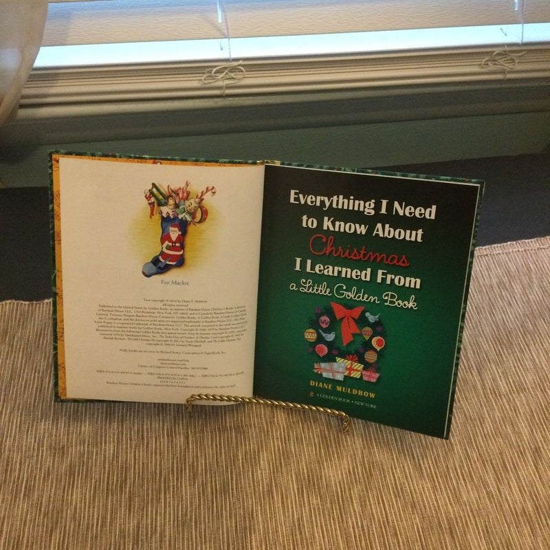 Everything I Need to Know about Christmas I Learned from a Little Golden Book 🎄 🎁 New Price! Reduced!
