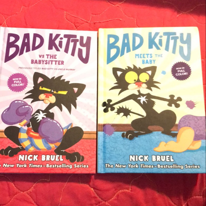 Bad Kitty vs the Babysitter (Graphic Novel)