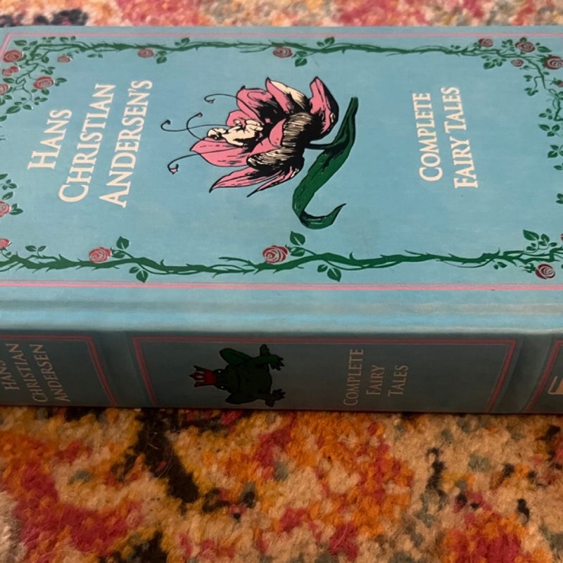 Hans Christian Andersen's Complete Fairy Tales Leather Bound Classics Hardcover