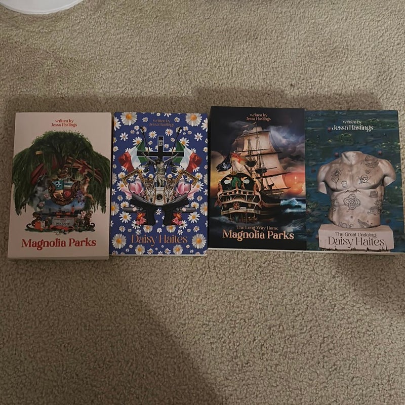 Magnolia Parks OG UK COVER EDITIONS FIRST 4 BOOKS 
