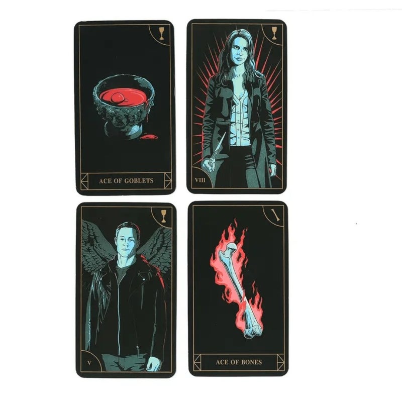 Supernatural join the hunt Tarot deck 