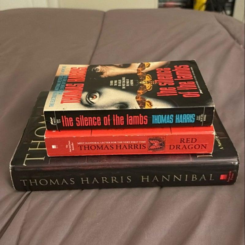 Red Dragon, The Silence of the Lambs, and Hannibal