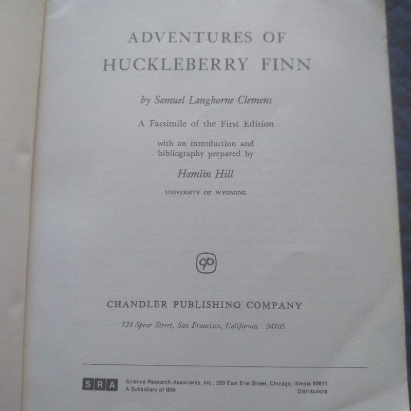 Adventures of Huckleberry Finn