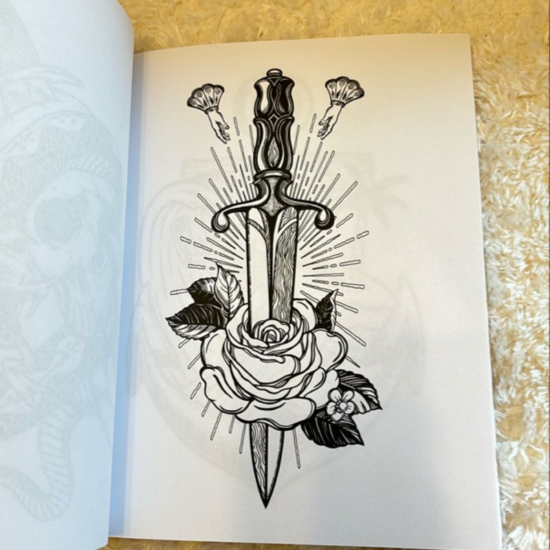 Ultimate Tattoo Coloring Book