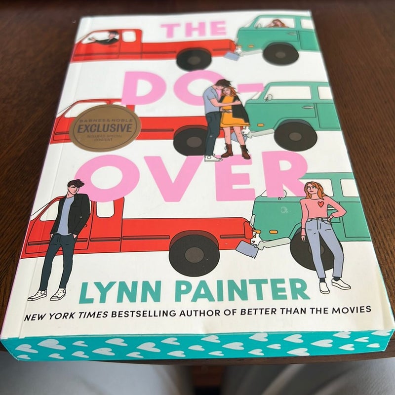 The Do-Over special edition w beautiful sprayed edges!