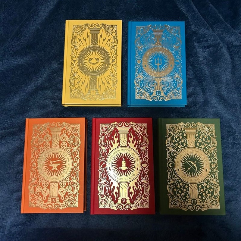 Percy Jackson Series - illumicrate Edition