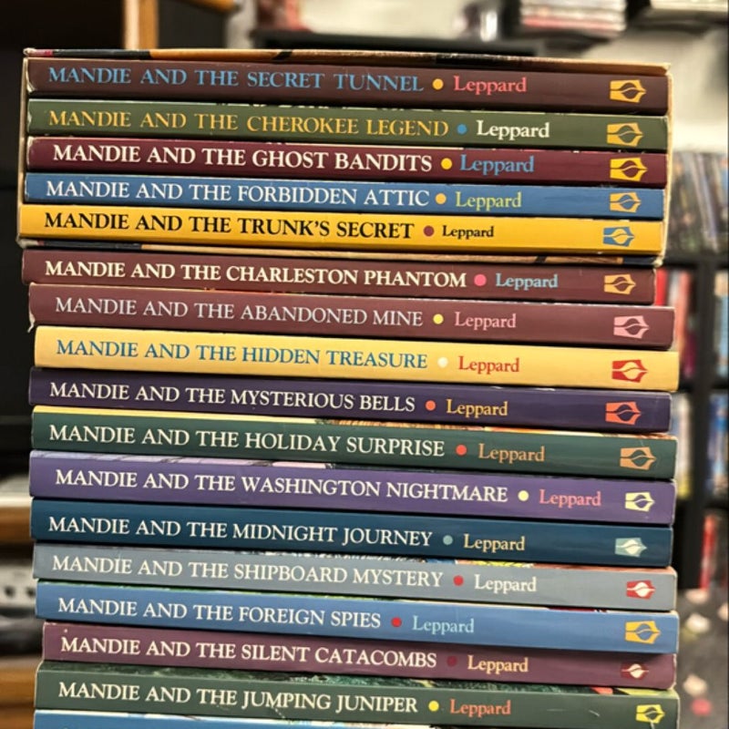 Assorted Mandie books