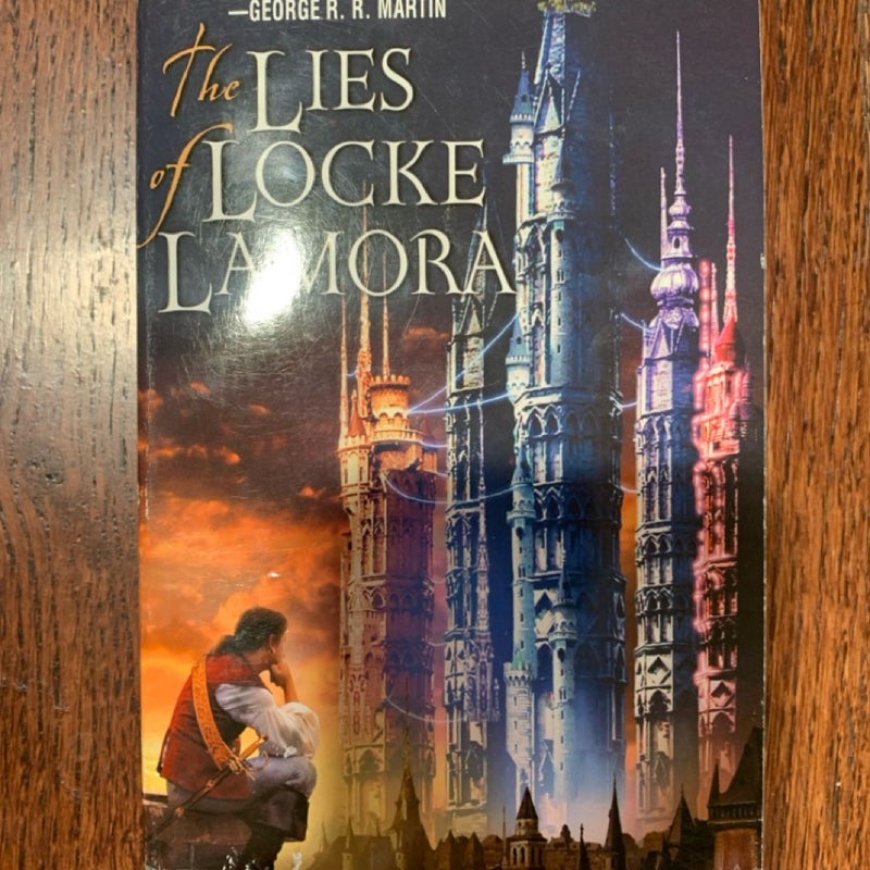 The Lies Of Locke Lamora (book 1) Grimdark Fantasy series