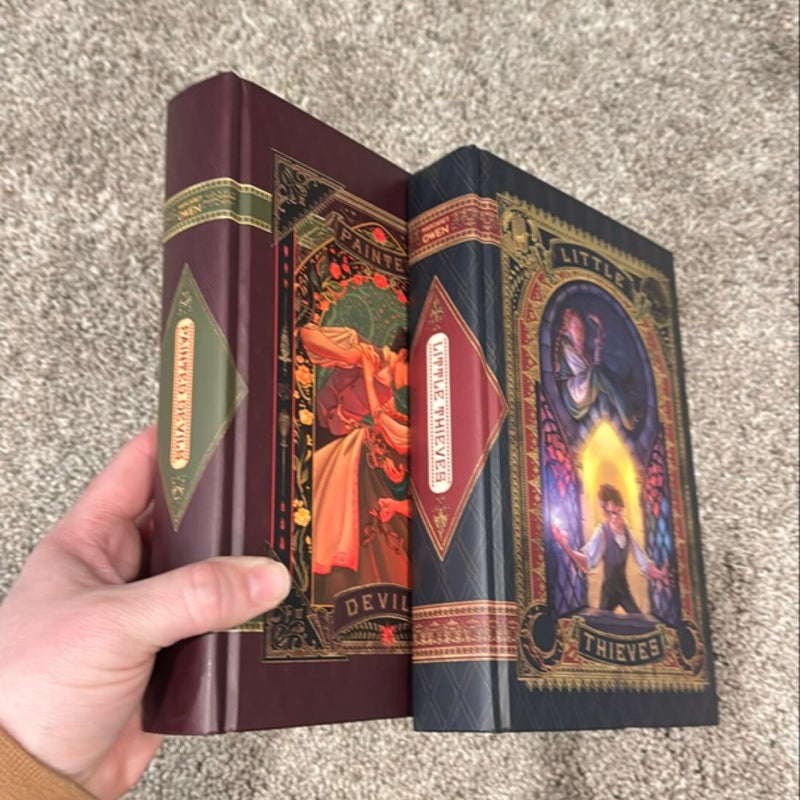 SIGNED Little Thieves + Painted Devils Illumicrate edition