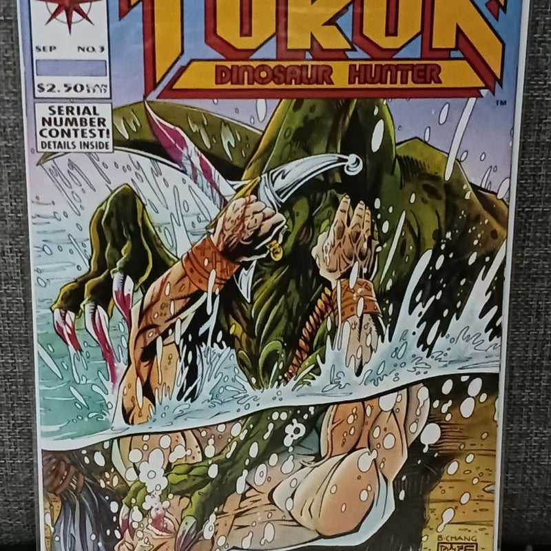 Lot of 5 Comic Books: Valiant: Turok Dinosaur Hunter #1-5