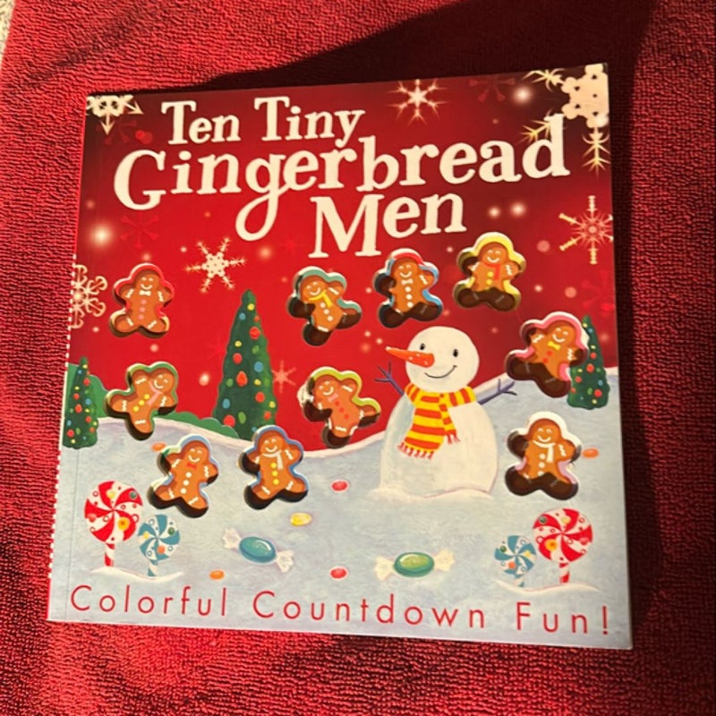 Ten Tiny Gingerbread Men