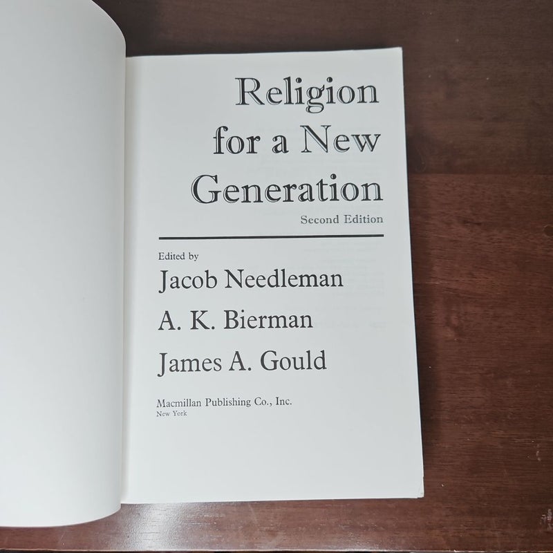 Religion for a New Generation