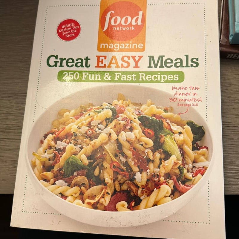 Food Network Magazine Great Easy Meals