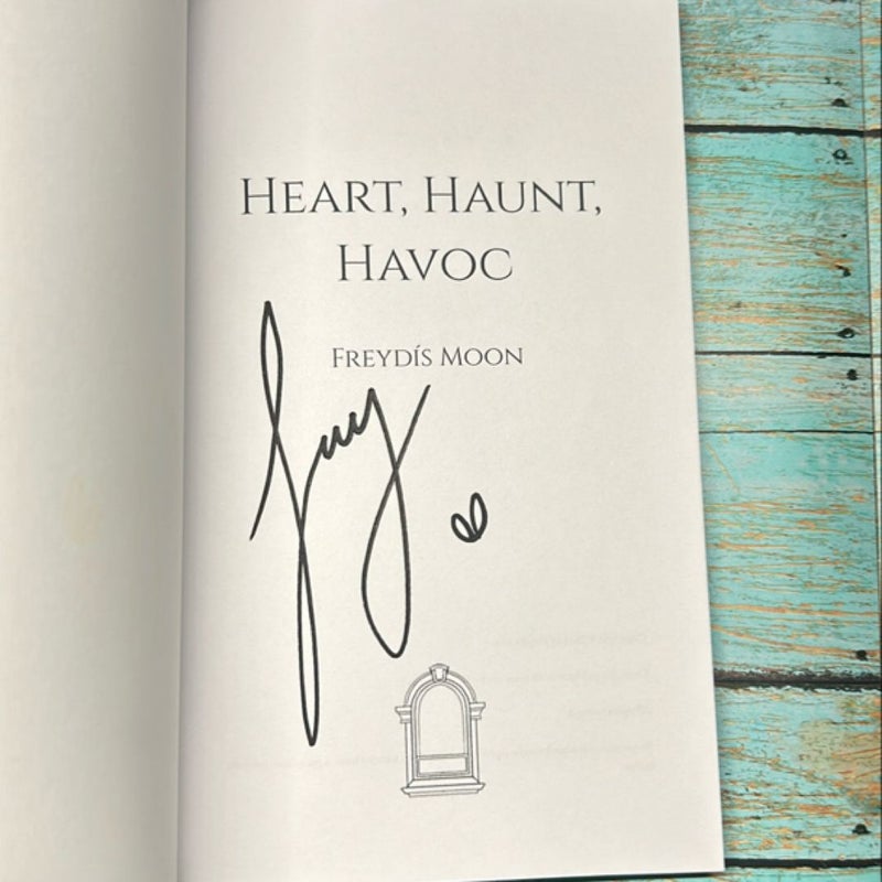 Heart, Haunt, Havoc (signed)