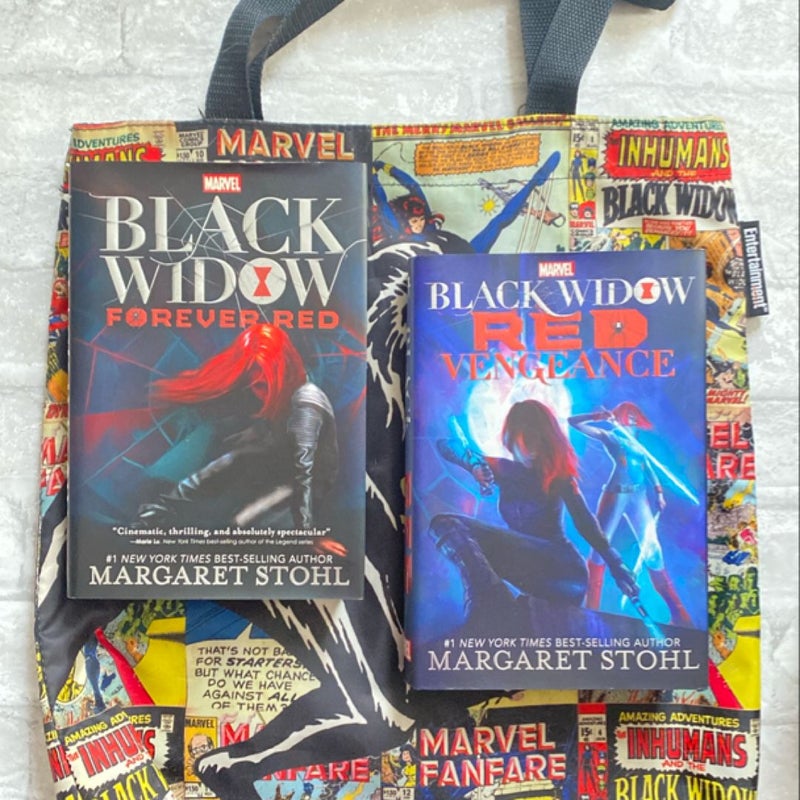 Black Widow - bundle (2 books+tote)