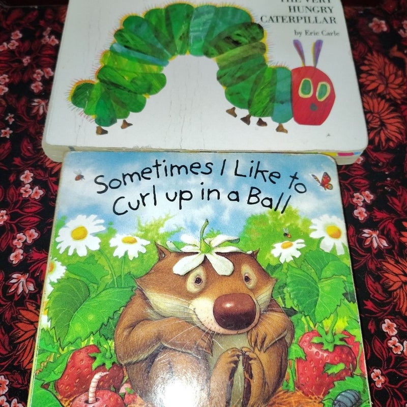 Toddler Board Book Lot of 6: Eric Carle, Thomas, Feeling, First Words & More!