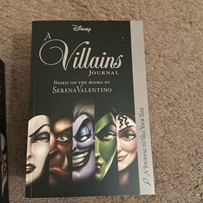 Villans Collection - 5 Book box set with Journal and Poster 