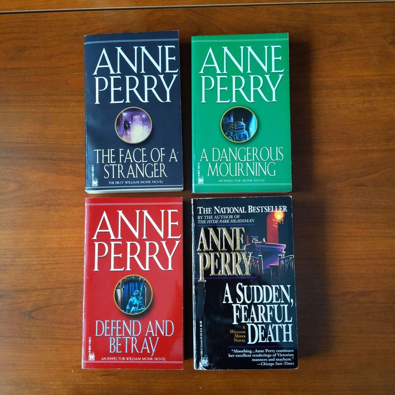 Anne Perry bundle William Monk & Hester Latterly #1-13