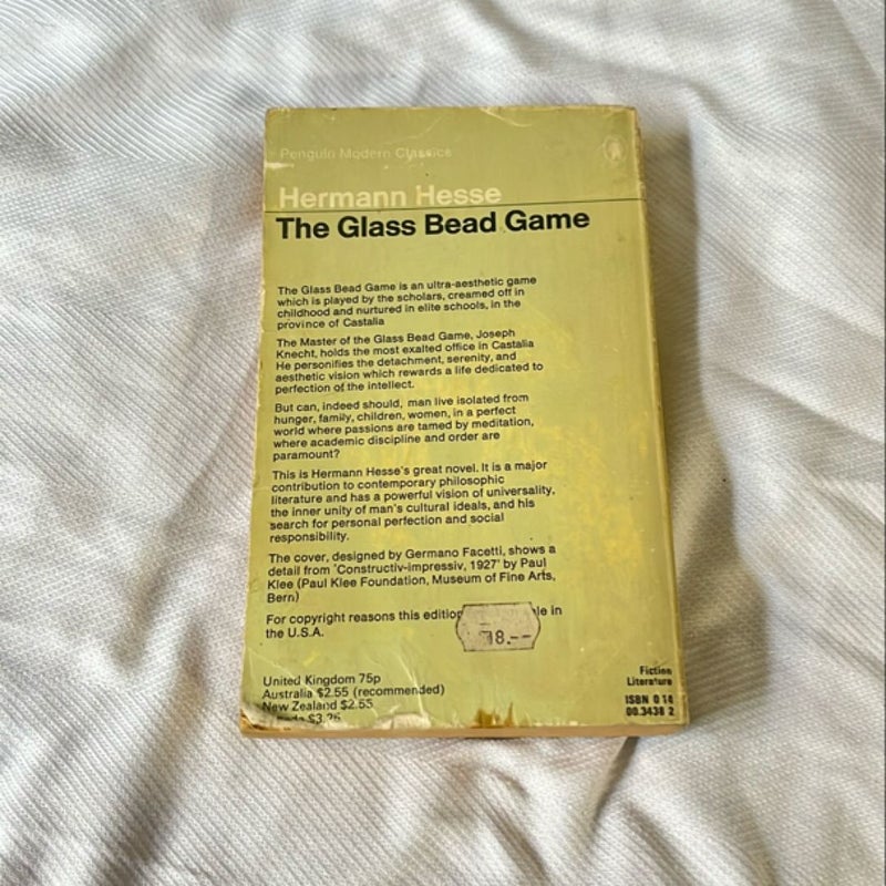 The Glass Bead Game