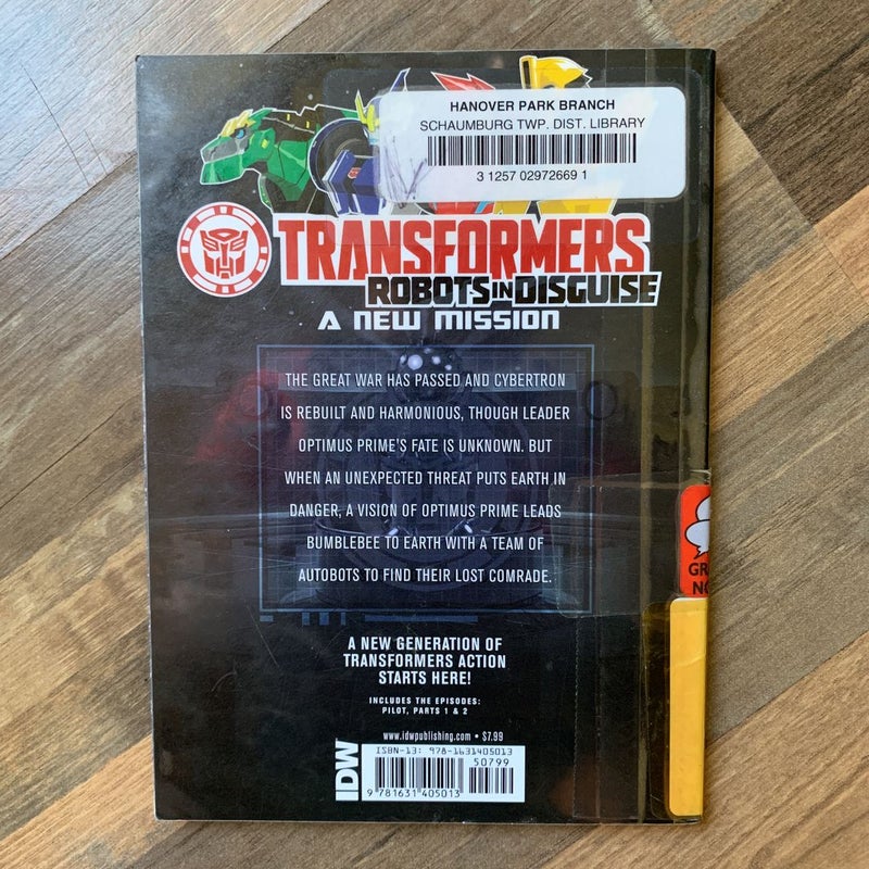 Transformers: Robots in Disguise: a New Mission