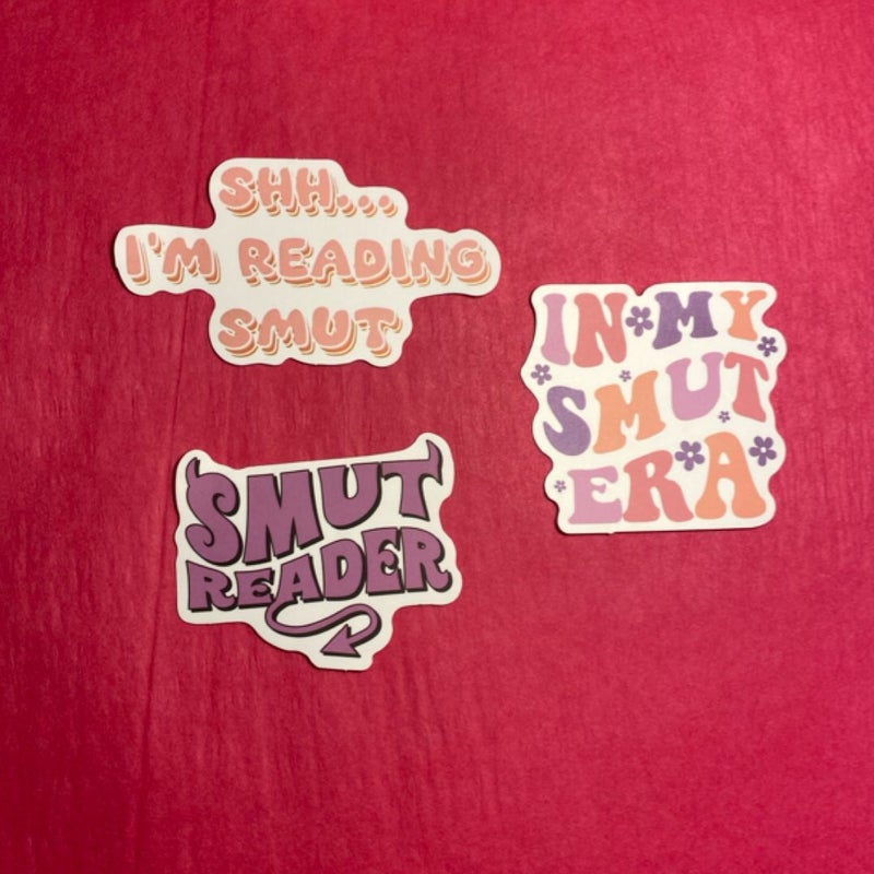 Add on Smut Era Bookish Stickers