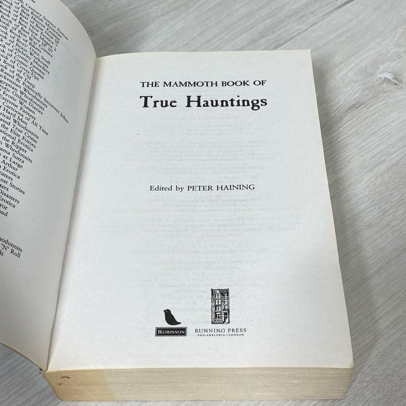 The Mammoth Book of True Hauntings