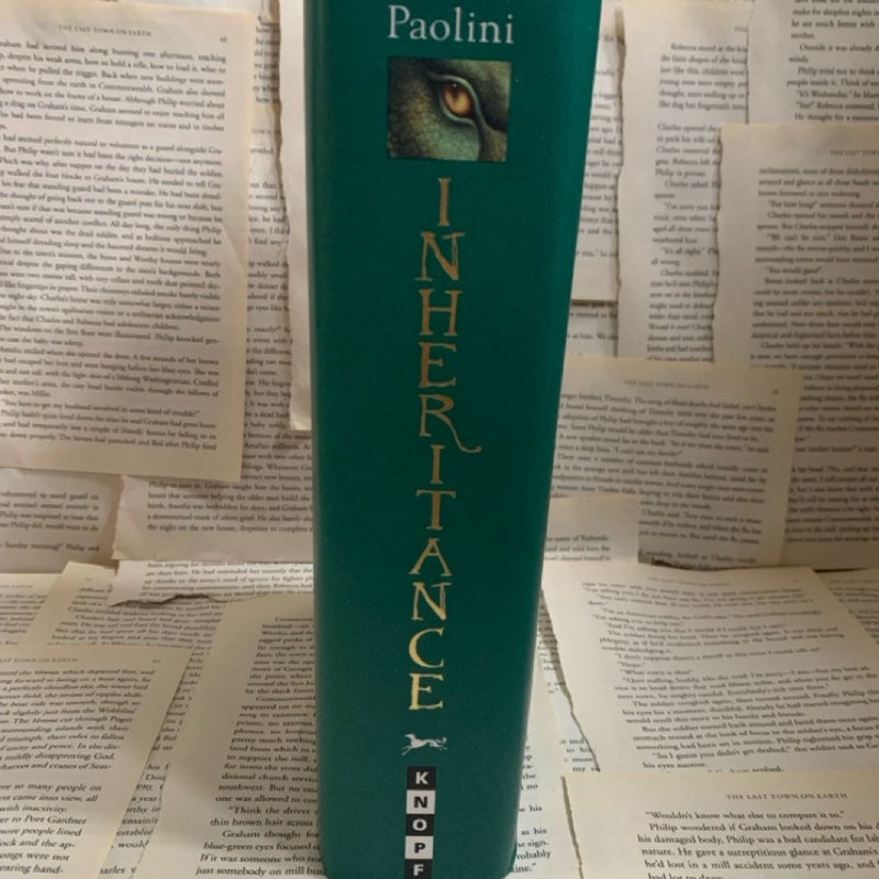 First Edition Inheritance by Christopher Paolini 
