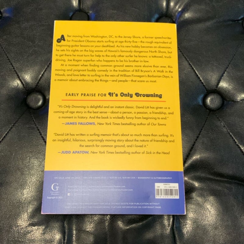 It's Only Drowning (arc copy)