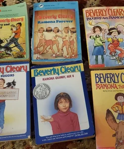 Lot of 6 beverly cleary henry and ramona