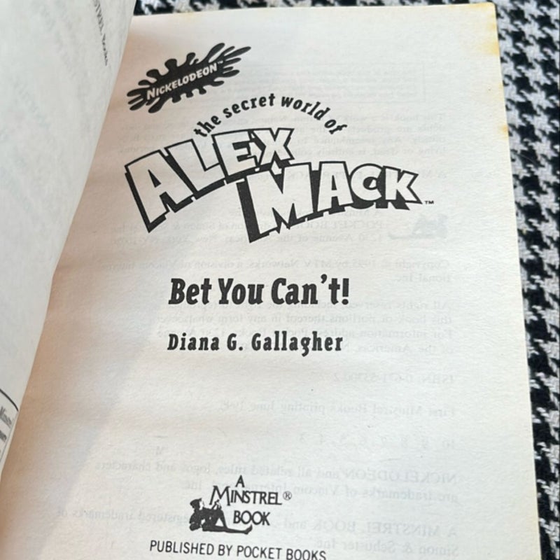 The Secret World of Alex Mack Bet You Can’t! *1995