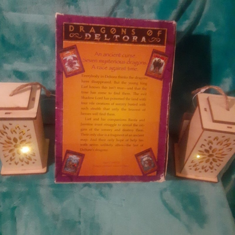 Dragons Of Deltora By Emily Rodda Box Set, Kid Books 1-4, No Pendant, Paperbacks