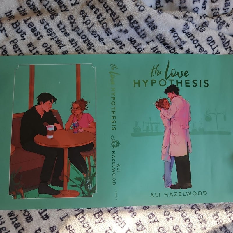 Ali Hazelwood Illumicrate special dust jackets