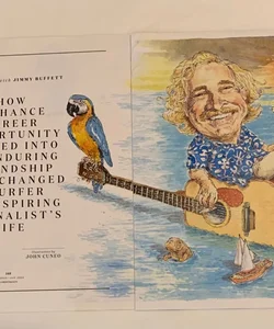 Jimmy Buffet “My Ride With” Magazine Article (6) Page Total