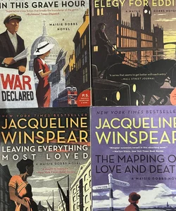 Lot of 4 Mystery Books by Jacqueline Winspear