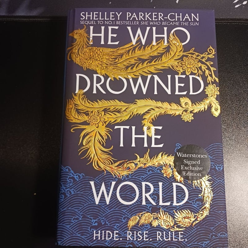 Waterstones He Who Drowned the World