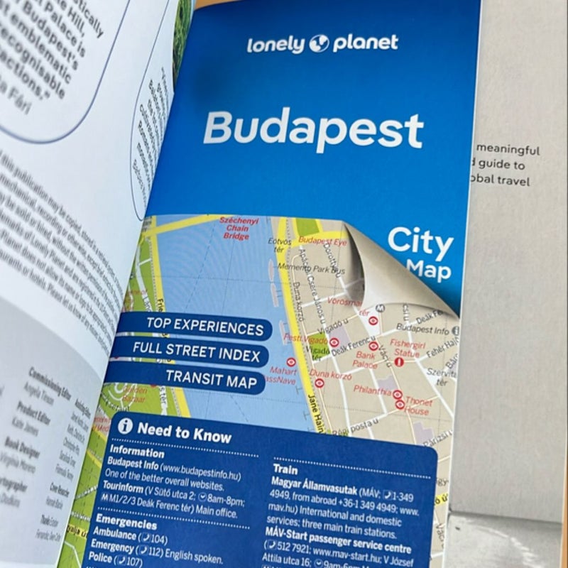 Lonely Planet Budapest and Hungary