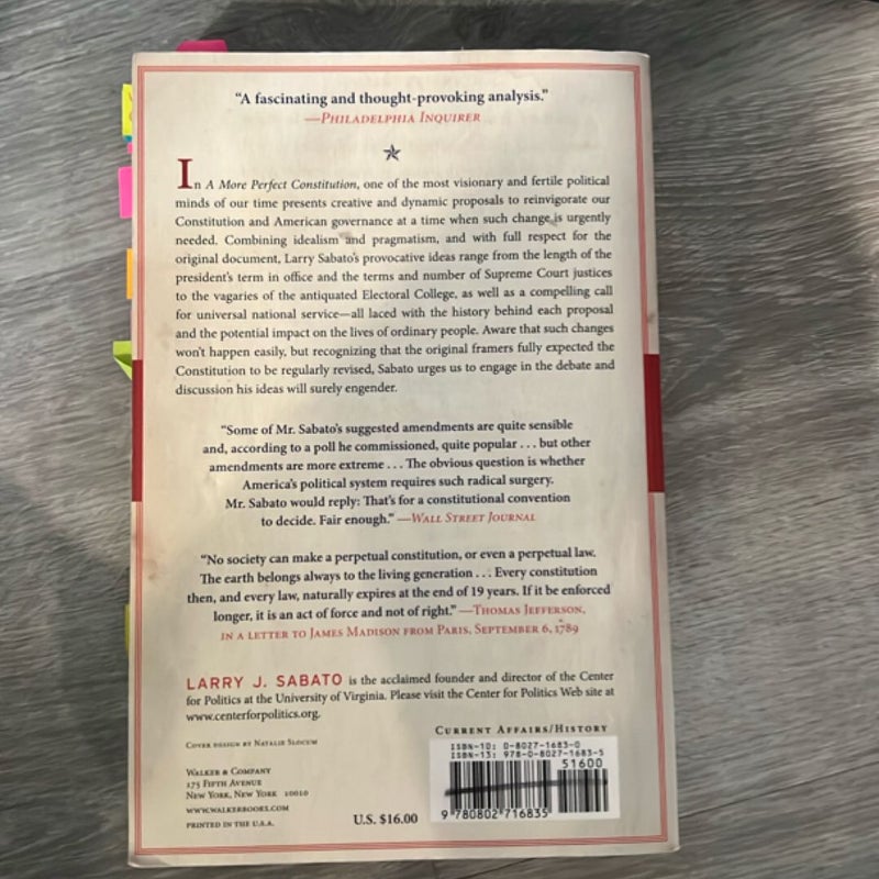 A More Perfect Constitution