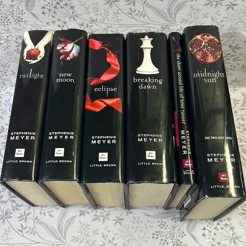 The Twilight Saga 6 Hardcover Bundle