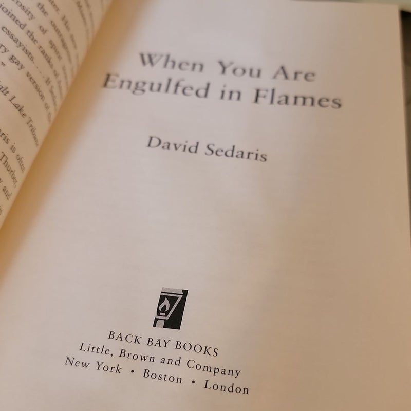 When You Are Engulfed in Flames