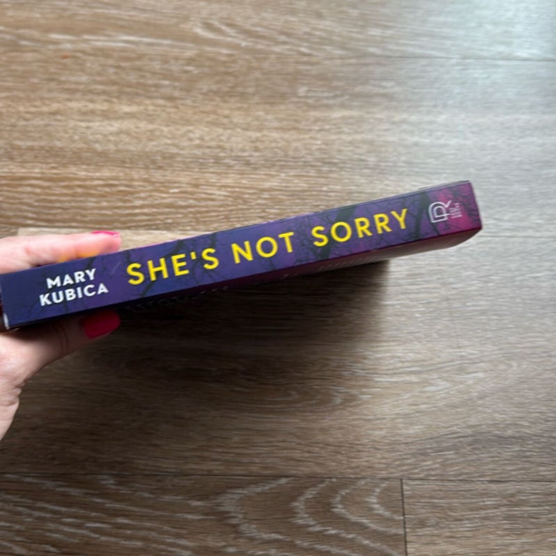 She's Not Sorry