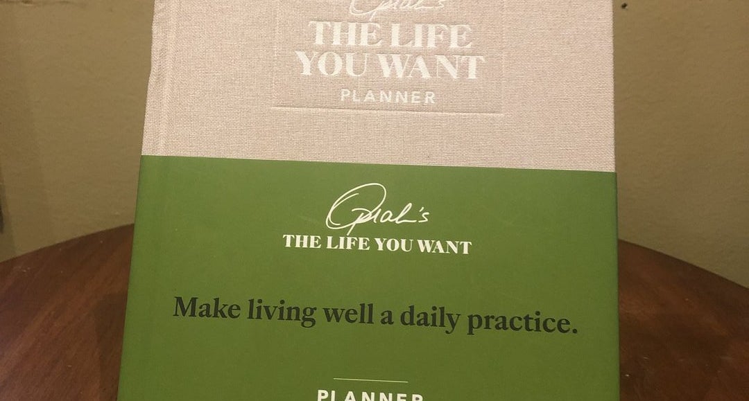 Oprah Daily the Life You Want Planner by Oprah Daily, Hardcover | Pangobooks