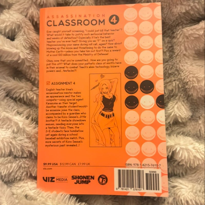 Assassination Classroom, Vol. 4